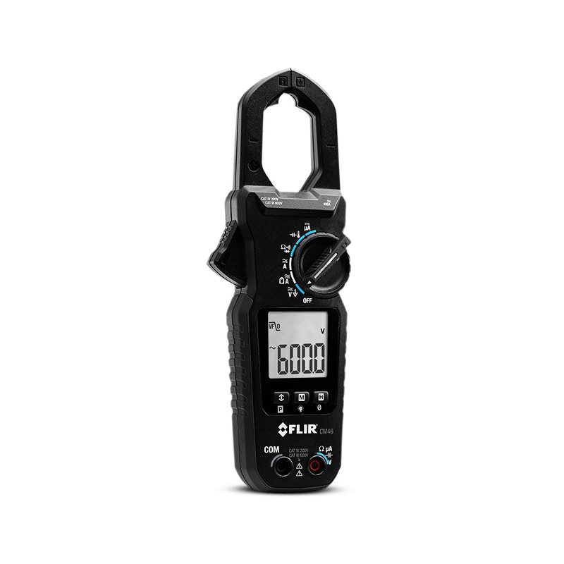 1 pcs - FLIR CM4X Clamp Meter, 60A dc, Max Current 400A ac CAT III 600V With UKAS Calibration