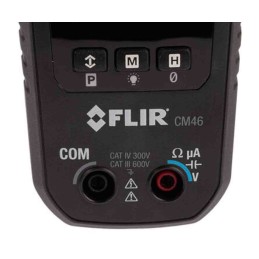 1 pcs - FLIR CM4X Clamp Meter, 60A dc, Max Current 400A ac CAT III 600V With UKAS Calibration
