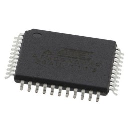 25 pcs - Microchip ATMEGA644P-20AU, 8bit AVR Microcontroller, ATmega, 20MHz, 64 kB Flash, 44-Pin TQFP