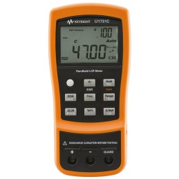 1 pcs - Keysight Technologies U1733C Handheld LCR Meter 20mF, 200 MΩ, 2000H With RS Calibration