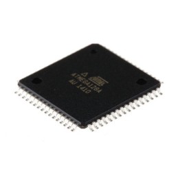 1 pcs - Microchip ATMEGA128A-AU, 8bit AVR Microcontroller, ATmega, 16MHz, 128 kB Flash, 64-Pin TQFP