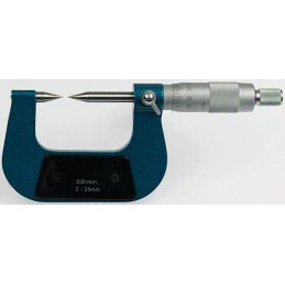 1 pcs - RS PRO External Micrometer, Range 0 mm -25 mm, With UKAS Calibration