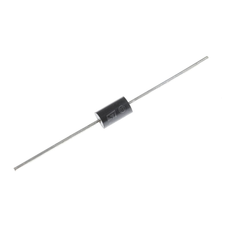 5 pcs - STMicroelectronics 1.5KE12CA, Bi-Directional TVS Diode, 1500W, 2-Pin DO-201