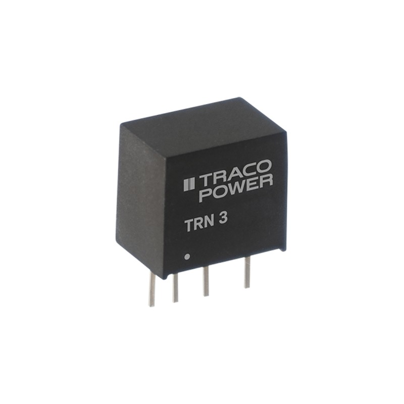 1 Tube of 10 - TRACOPOWER TRN 3 DC-DC Converter, 24V dc/ 125mA Output, 9 - 18 V dc Input, 3W, Through Hole, +85°C Max Temp