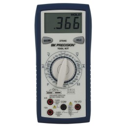1 pcs - BK Precision BK2704C Handheld Digital Multimeter, 10A ac Max, 10A dc Max, 750V ac Max - UKAS Calibrated