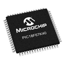 5 pcs - Microchip PIC18F67K40-I/PT, 8bit PIC Microcontroller, PIC18, 64MHz, 128 kB Flash, 64-Pin TQFP