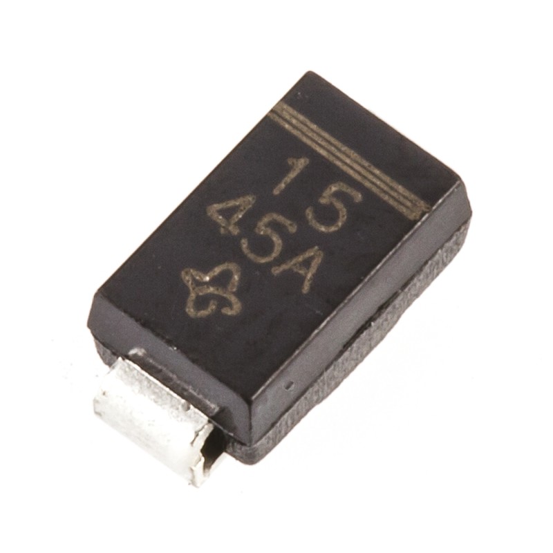 5 pcs - Vishay, 15V Zener Diode 10% 1 W SMT 2-Pin SMA