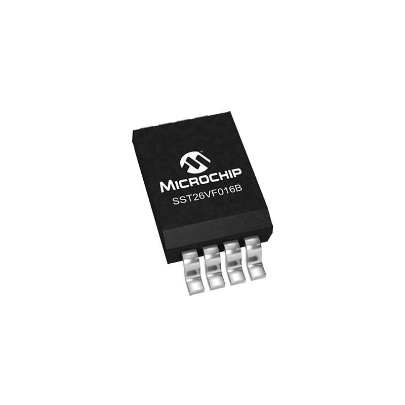 5 pcs - Microchip 16Mbit SPI Flash Memory 8-Pin SOIC, SST26VF016B-104V/SN