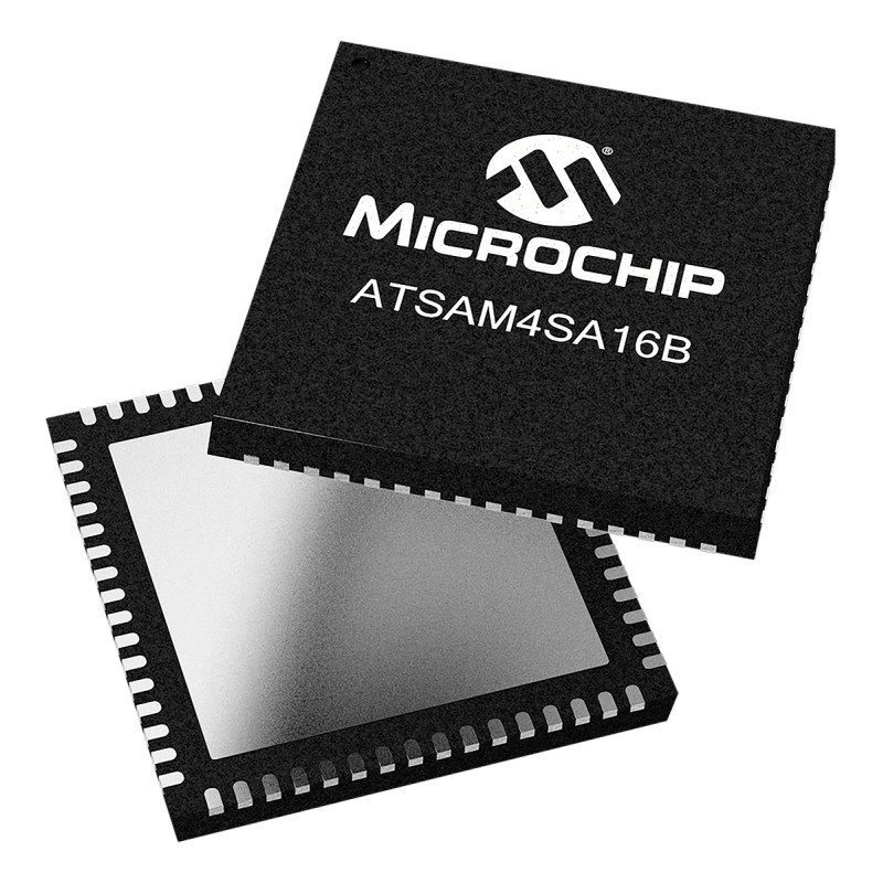 25 pcs - Microchip ATSAM4SA16BA-MU, 32bit ARM Cortex M4 Microcontroller, SAM4S, 120MHz, 1.024 MB Flash, 64-Pin QFN