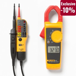 1 pcs - Fluke 323 Clamp Meter, Max Current 400A ac CAT III 600 V, CAT IV 300 V