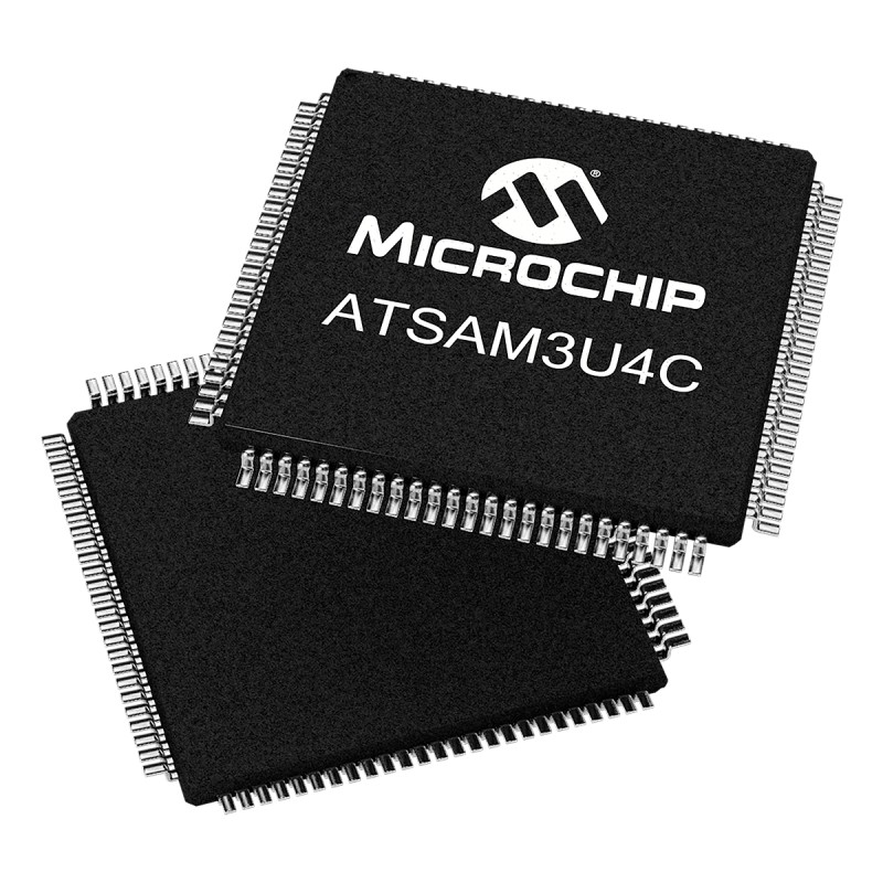 25 pcs - Microchip ATSAM3U4CA-AU, 32bit ARM Cortex M3 Microcontroller, SAM3U, 96MHz, 256 kB Flash, 100-Pin LQFP