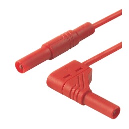 1 pcs - Hirschmann Test & Measurement, 32A, 1000V ac/dc, Red, 500mm Lead Length