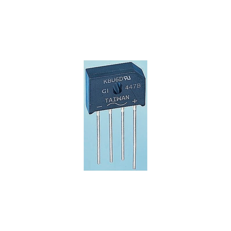 5 pcs - Vishay Bridge Rectifier, 4A, 1000V, 4-Pin