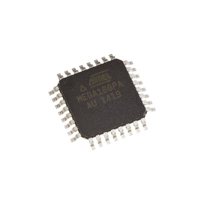 5 pcs - Microchip ATMEGA168PA-AU, 8bit AVR Microcontroller, ATmega, 20MHz, 16 kB Flash, 32-Pin TQFP