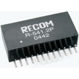 1 Tube of 15 - Recom DC-DC Converter, 9V dc/ 2A Output, 11 - 32 V dc Input, 18W, Through Hole, +85°C Max Temp -40°C Min Temp