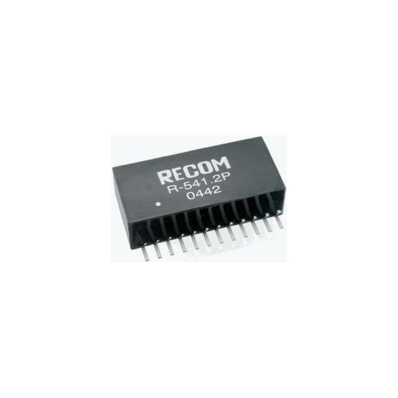 1 Tube of 15 - Recom DC-DC Converter, 9V dc/ 2A Output, 11 - 32 V dc Input, 18W, Through Hole, +85°C Max Temp -40°C Min Temp