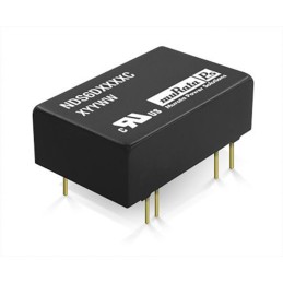 1 Tube of 15 - Murata Power Solutions NDS6 DC-DC Converter, ±15V dc/ ±200mA Output, 18 - 36 V dc Input, 6W, Through Hole, +85°C