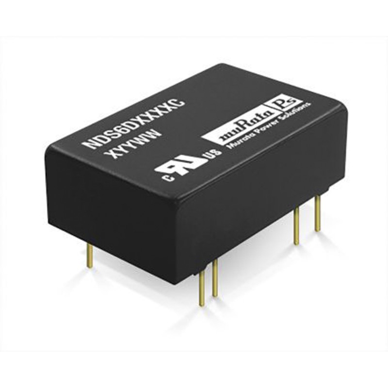 1 Tube of 15 - Murata Power Solutions NDS6 DC-DC Converter, ±15V dc/ ±200mA Output, 18 - 36 V dc Input, 6W, Through Hole, +85°C