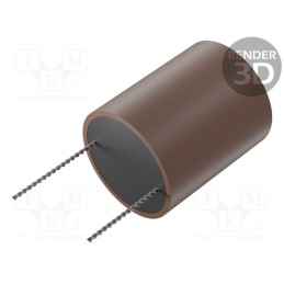 2 pcs x MIFLEX - KPAL04F556J - Capacitor: aluminum-polypropylene-paper, 5.6uF, 250VDC, ±5%, THT