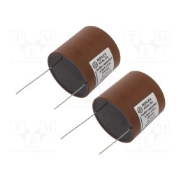 2 pcs x MIFLEX - KPAL04F540J - Capacitor: aluminum-polypropylene-paper, 4uF, 250VDC, ±5%, THT