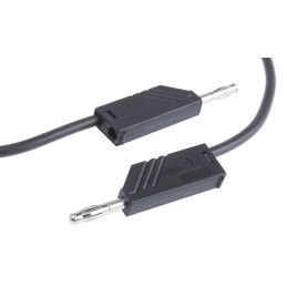 1 pcs - Hirschmann Test & Measurement, 16A, 60V dc, Black, 500mm Lead Length