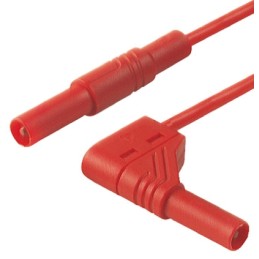 1 pcs - Hirschmann Test & Measurement, 32A, 1000V ac/dc, Red, 1m Lead Length