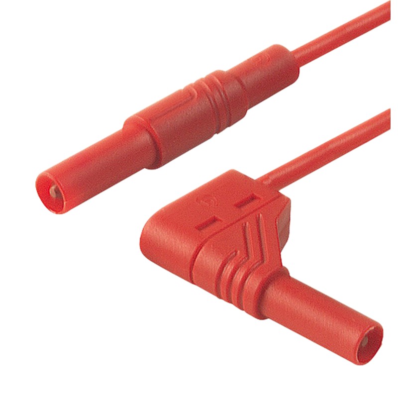 1 pcs - Hirschmann Test & Measurement, 16A, 1000V ac/dc, Red, 2m Lead Length