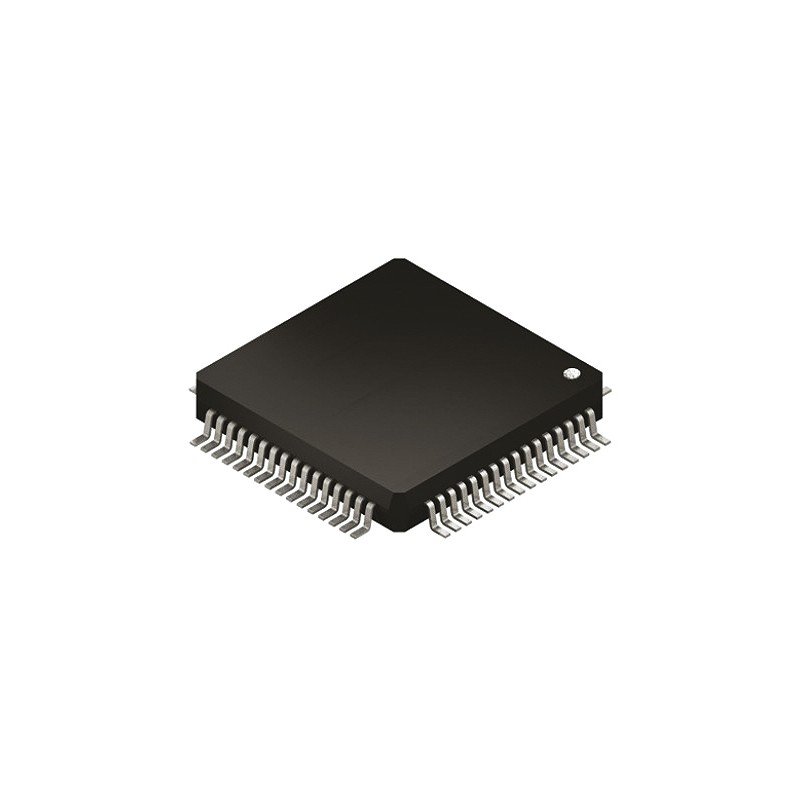 2 pcs - STMicroelectronics STM32F302RBT6, 32bit ARM Cortex M4 Microcontroller, STM32F3, 72MHz, 128 kB Flash, 64-Pin LQFP