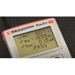 1 pcs - Seaward PrimeTest 100 UK PAT Tester, Class I, Class II Test Type