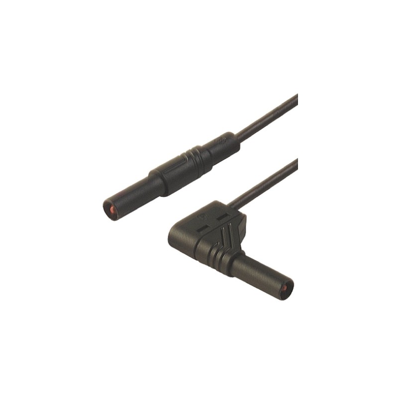 1 pcs - Hirschmann Test & Measurement, 32A, 1000V ac/dc, Black, 1m Lead Length