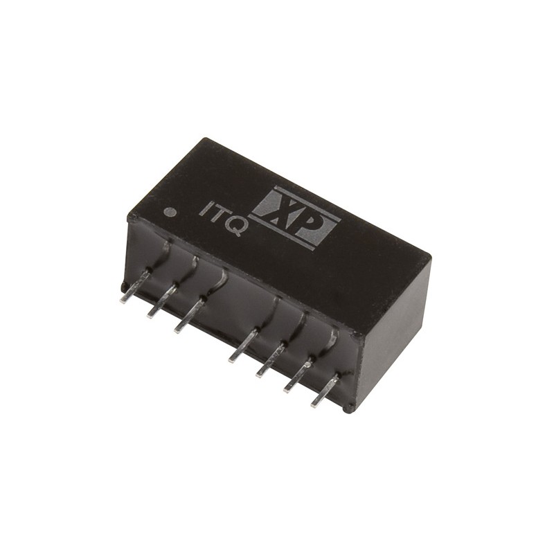 1 Tube of 20 - XP Power ITQ DC-DC Converter, 15V dc/ 400mA Output, 18 - 75 V dc Input, 6W, Through Hole, +100°C Max Temp -40°C