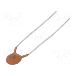 100 pcs x SR PASSIVES - CC-471/100 - Capacitor: ceramic, 470pF, 100V, Y5P, ±10%, THT, 5mm