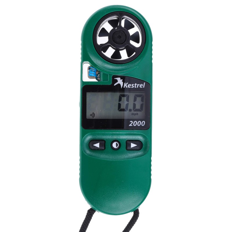 1 pcs - Kestrel KESTREL 2000 Rotary Vane Anemometer, 40m/s Max, Measures Air Velocity, Temperature, Wind Chill