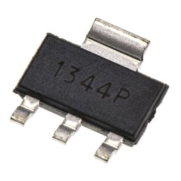 5 pcs - Microchip MIC2920A-5.0WS-TR, 1 Low Dropout Voltage, Voltage Regulator 400mA, 5 V 3+Tab-Pin, SOT-223