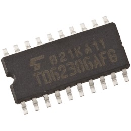 5 pcs - Toshiba TC74HC244AF(F) Octal-Channel Buffer & Line Driver, 3-State, 20-Pin SOP