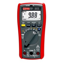 1 pcs - RS PRO S1 Handheld Digital Multimeter, True RMS, 10A ac Max, 10A dc Max, 1000V ac Max - UKAS Calibrated