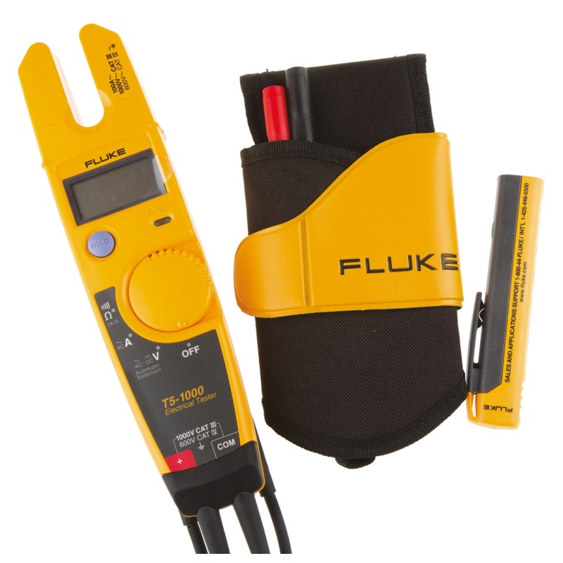 1 pcs - Fluke T5 Multifunction Tester, No RS Calibration