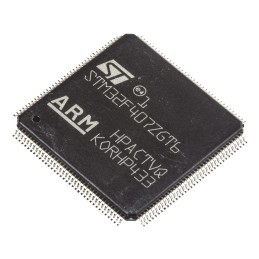 10 pcs - STMicroelectronics STM32F407ZGT6, 32bit ARM Cortex M4 Microcontroller, STM32F4, 168MHz, 1.024 MB Flash, 144-Pin LQFP