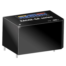 1 Tube of 20 - Recom Switching Power Supply, RAC02-05SGA, 5V dc, 400mA, 2W, 1 Output, 100 - 240V ac Input Voltage