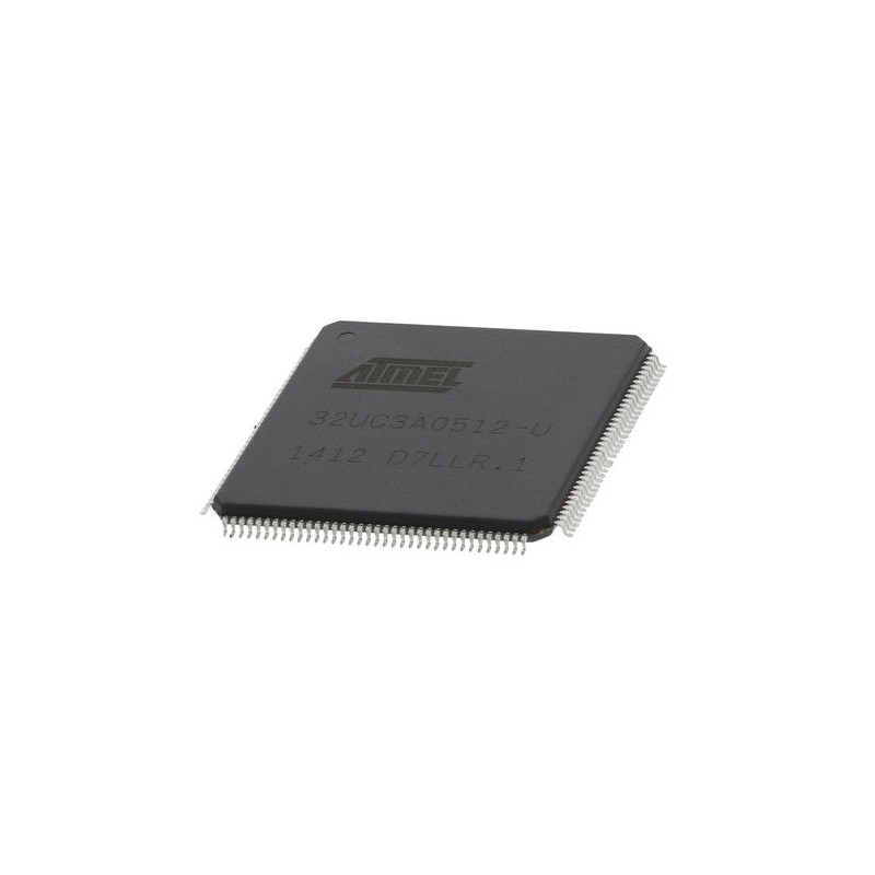 25 pcs - Microchip AT32UC3A0512-ALUT, 32bit AVR32 Microcontroller, AT32, 66MHz, 512 kB Flash, 144-Pin LQFP