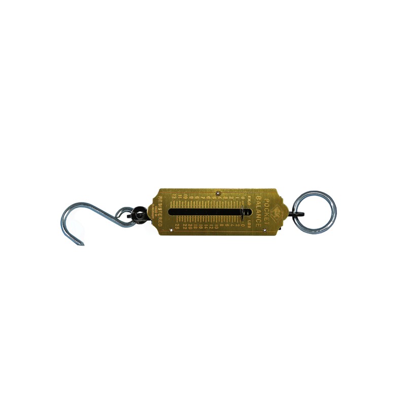 1 pcs - CK Spring Balance, 0.5 kg Resolution, Imperial Scale, Metric Scale, 12.5kg Weight Capacity
