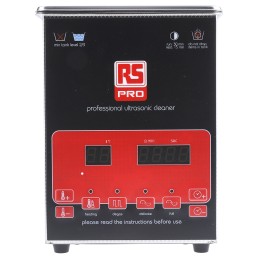 1 pcs - RS PRO Ultrasonic Cleaner, 100W, 2L