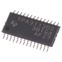 5 pcs - Texas Instruments, 2-ChannelAudio6W, 28-Pin HTSSOP TPA3113D2PWP