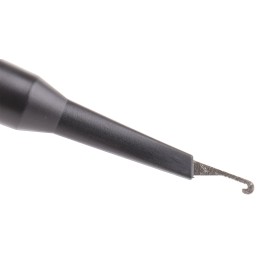 1 pcs - Mueller Electric Black Hook Clip, 15A, 1kV, 4mm Socket