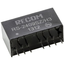 1 Tube of 22 - Recom RS DC-DC Converter, 9V dc/ 222mA Output, 9 - 36 V dc Input, 2W, Through Hole, +75°C Max Temp -40°C Min Temp