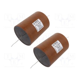 2 pcs x MIFLEX - KPAL03F615J - Capacitor: aluminum-polypropylene-paper, 15uF, 250VDC, ±5%, THT