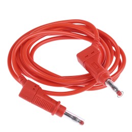 1 pcs - Staubli, 32A, 600V, Red, 2m Lead Length