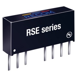 1 Tube of 22 - Recom RSE DC-DC Converter, 5V dc/ 400mA Output, 18 - 36 V dc Input, 2W, Through Hole, +75°C Max Temp -40°C Min