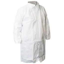 1 pcs - RS PRO White Unisex Visitor Coat, XL