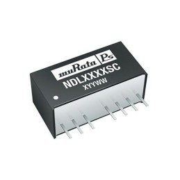 1 Tube of 23 - Murata Power Solutions NDL DC-DC Converter, 5V dc/ 400mA Output, 9 - 18 V dc Input, 2W, Through Hole, +85°C Max
